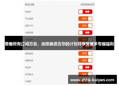 查看所有订阅方案，选择最适合您的计划并享受更多专属福利